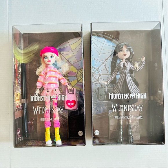 Monster High X Wednesday Adams Family Fashion Doll NEW - Picture 12 of 12